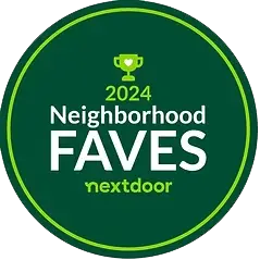 Neighborhood Faves 2024 ofNextdoor Badge Award"